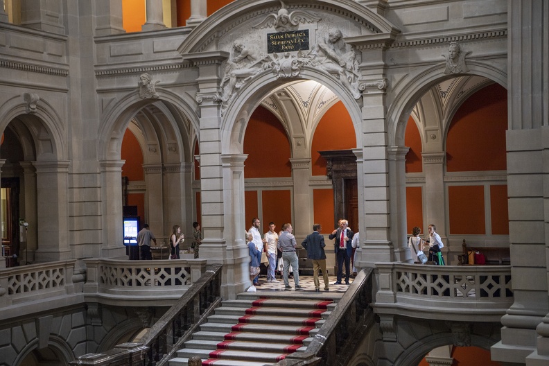 1. August im Parlamentsgebäude