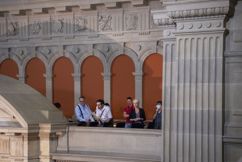 1. August im Parlamentsgebäude