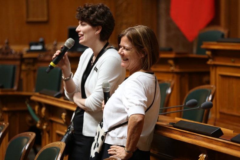 Museumsnacht Bern 2018 im Bundeshaus