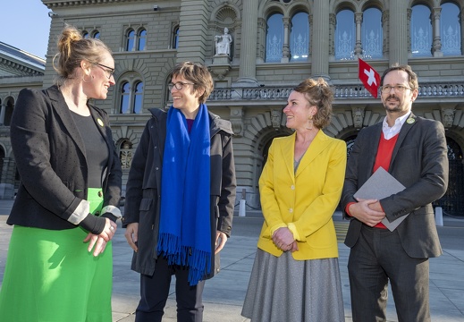 Irène Kälin und Anna Lührmann