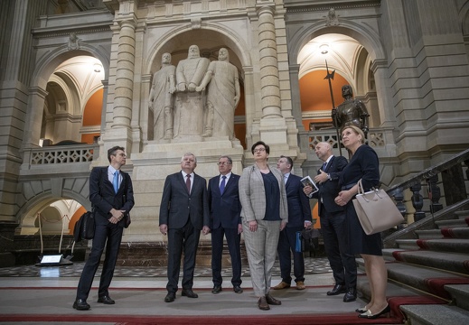 Höflichkeitsbesuch Polnisches Parlament