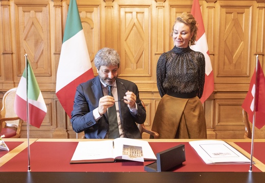 Italien - Offizieller Besuch Roberto Fico