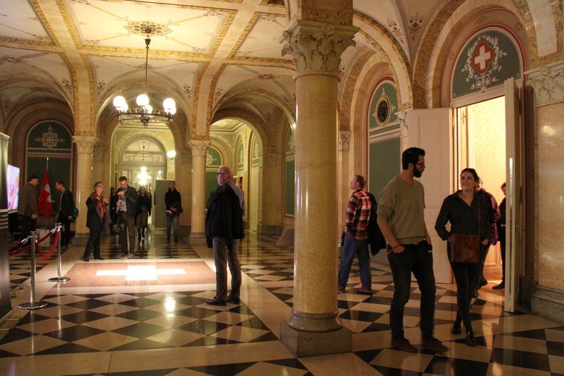 Museumsnacht Bern 2019 im Bundeshaus