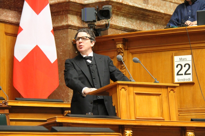 Museumsnacht Bern 2019 im Bundeshaus