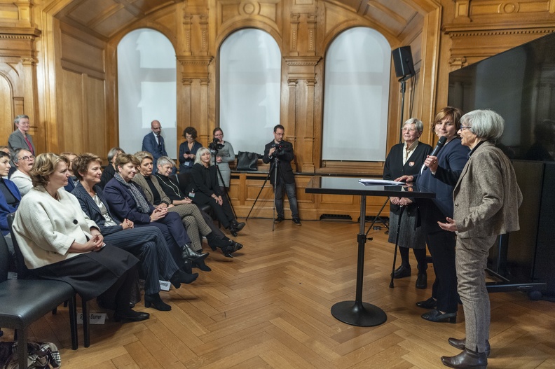 Vernissage Webseite «Politfrauen» - Vernissage de la page Intern