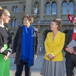 Irène Kälin und Anna Lührmann