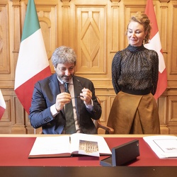 Italien - Offizieller Besuch Roberto Fico