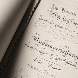 Bundesverfassung - Constitution