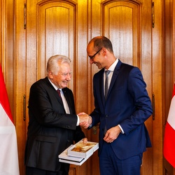 Höflichkeitsbesuch Ungarn - István Jakab